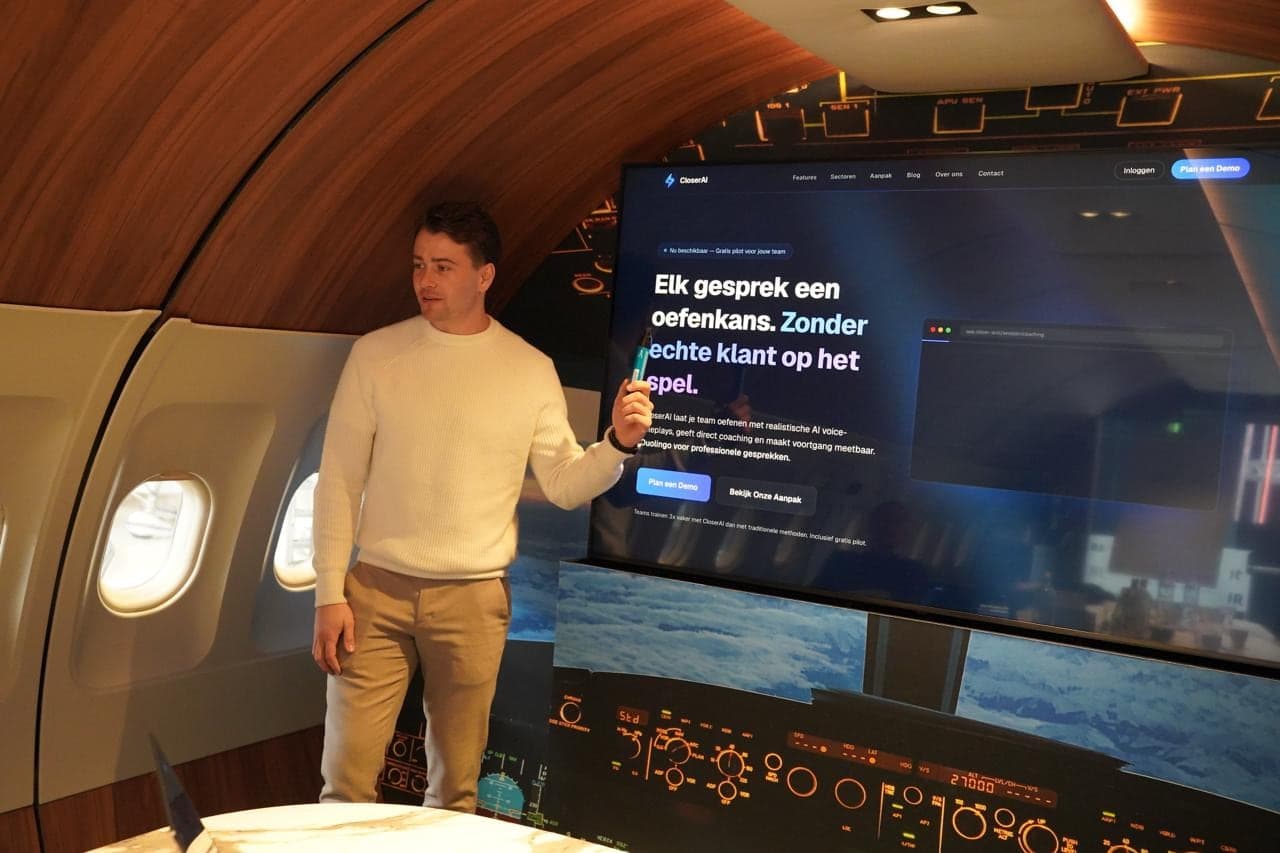 The CloserAI platform, presented